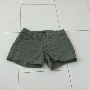 KUHL girls Green Short hiking size 12 adjustable